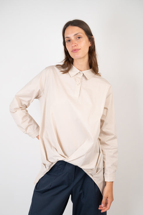 Camicia con trama frontale Giulia